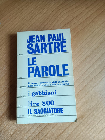 Le parole | Jean-Paul Sartre - Il Saggiatore