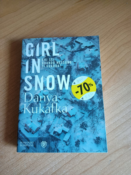 Girl in snow | Danya Kukafka -Bompiani