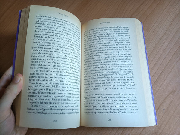 La fine del lavoro | Jeremy Rifkin