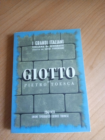 Giotto | Pietro Toesca