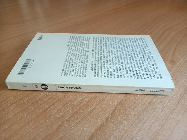 Avere o essere? | Erich Fromm - Mondadori