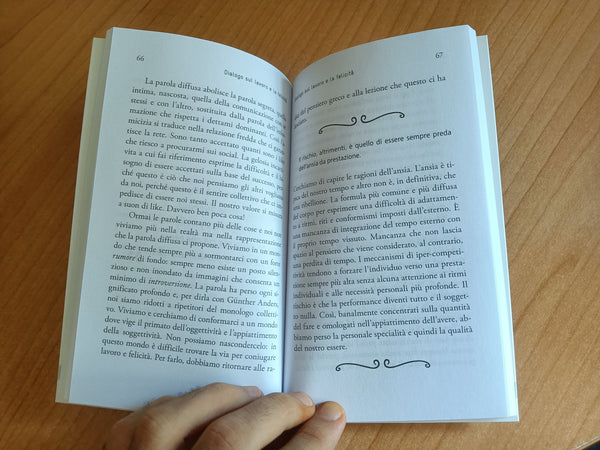 Dialogo sul lavoro e la felicità | Paolo Iacci; Umberto Galimberti