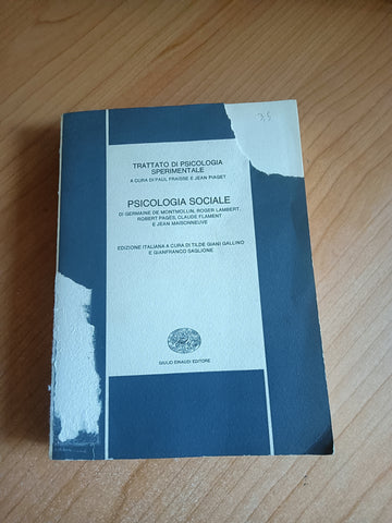 Psicologia sociale | Montmollin Germaine, Lambert Roger, Pages Robert, Flament Claude, Maisonneuve Jean (a cura di) - Einaudi