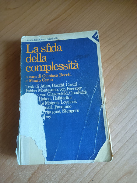 La sfida della complessità | G. Bocchi - Feltrinelli