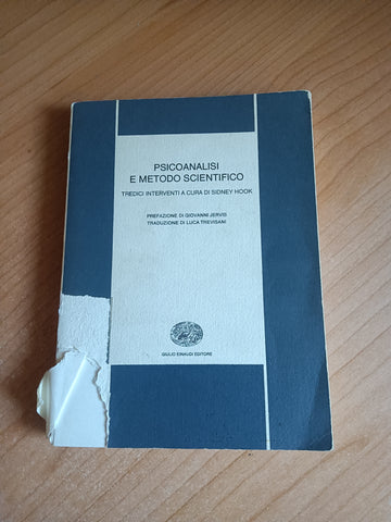Psicoanalisi e metodo scientifico | Sidney Hook - Einaudi