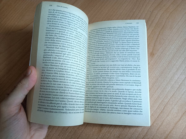 Nero di Londra venti storie di sangue, amore e mistero | Cinzia Tani - Mondadori