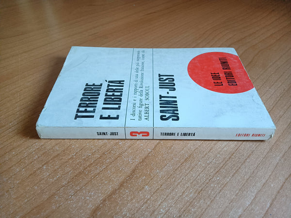 Terrore e libertà | Saint Just - Editore Riuniti