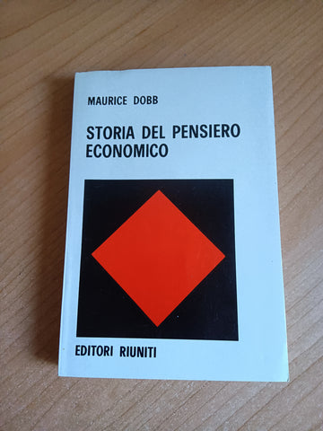 Storia del pensiero economico | Maurice Dobb - Editori Riuniti