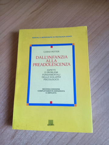 Dall’infanzia alla preadolescenza | Guido Petter