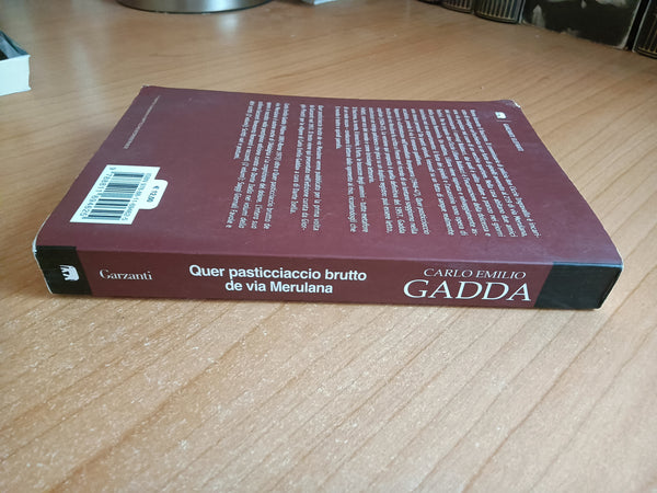 Quer Pasticciaccio Brutto De Via Merulana | C. E. Gadda - Garzanti