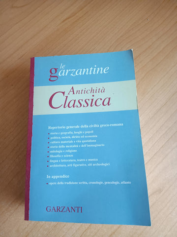 Antichità classica - Garzanti