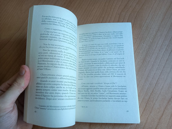 Lo spartito scritto in cielo. Cinquant’anni con Chiara Lubich | Giulia eli Folonari