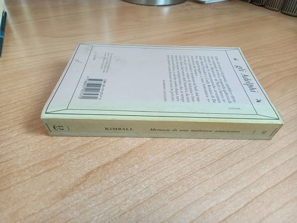 Memorie di una maîtresse americana | Nell Kimball - Adelphi