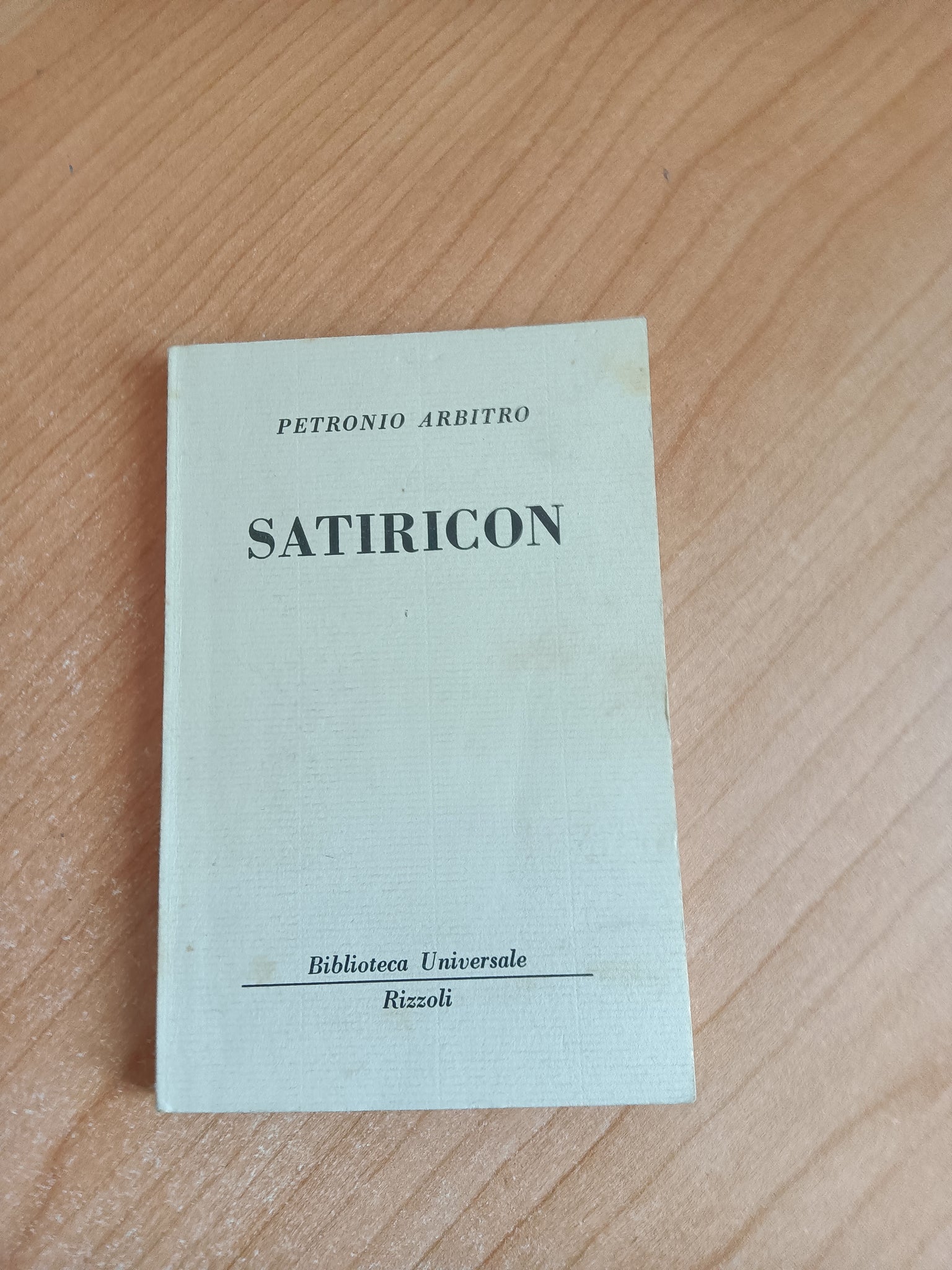 Satiricon | Petronio Arbitro - Rizzoli