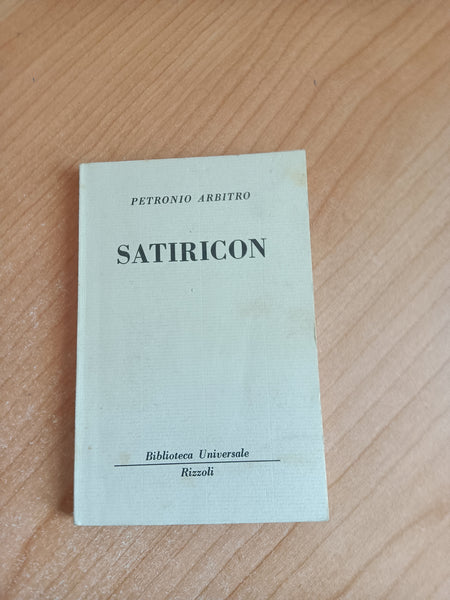 Satiricon | Petronio Arbitro - Rizzoli
