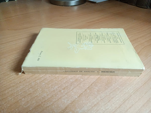 Memorie | Francesco De Sanctis