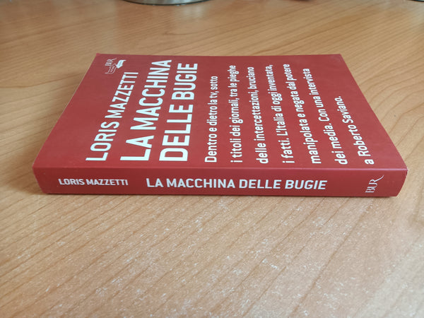 La macchina delle bugie | Loris Mazzetti - Rizzoli