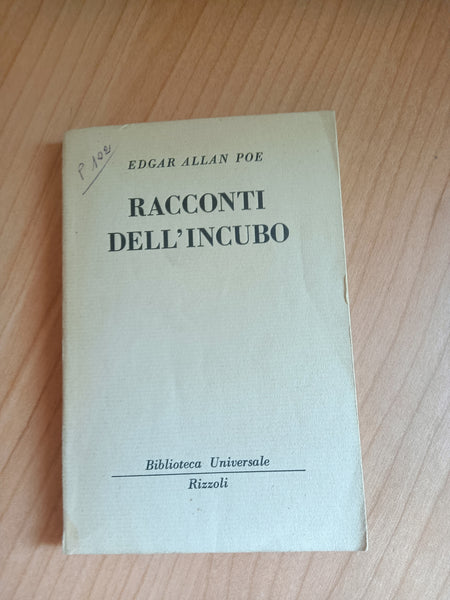 Racconti dell’incubo | Edgar Allan Poe - Rizzoli