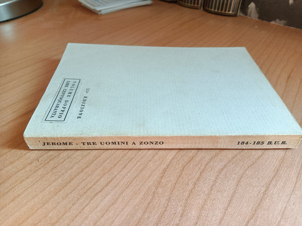 Tre uomini a zonzo | Jerome K. Jerome - Rizzoli