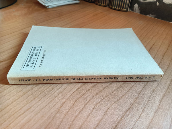 La professione della signora Warren | George Bernard Shaw - Rizzoli