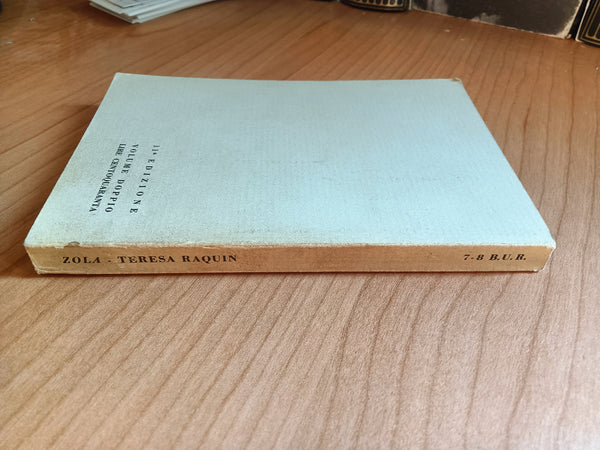 Teresa Raquin | Emilio Zola - Rizzoli