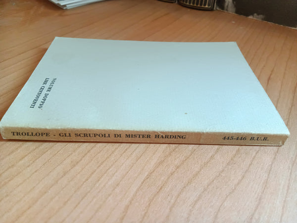 Gli scrupoli di Mister Harding | Anthony Trollope - Rizzoli