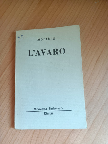 L’avaro | Molière - Rizzoli