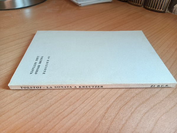 La sonata a Kreutzer | Tolstoi - Rizzoli