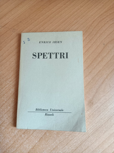 Spettri | Ibsen - Rizzoli