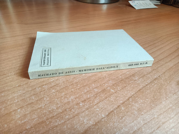 Memorie dall’aldilà | Joaquim Maria Machado De Assis - Rizzoli