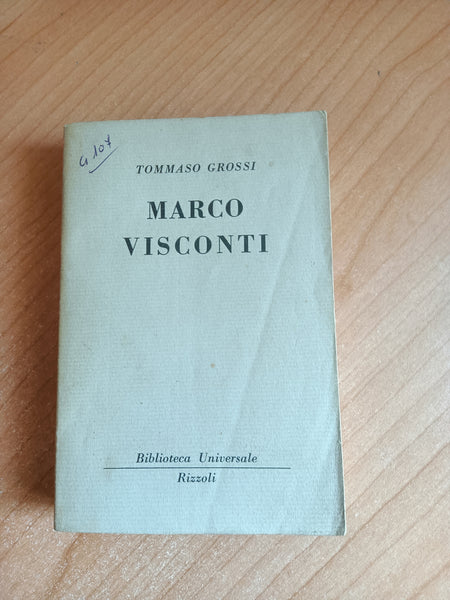 Marco Visconti | Tommaso Grossi - Rizzoli