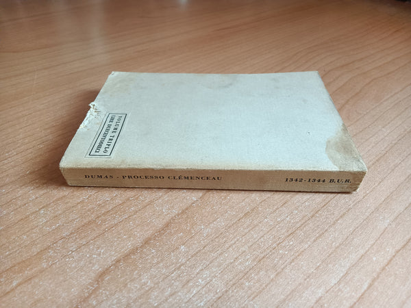 Processo Clemenceau | Alessandro Dumas - Rizzoli