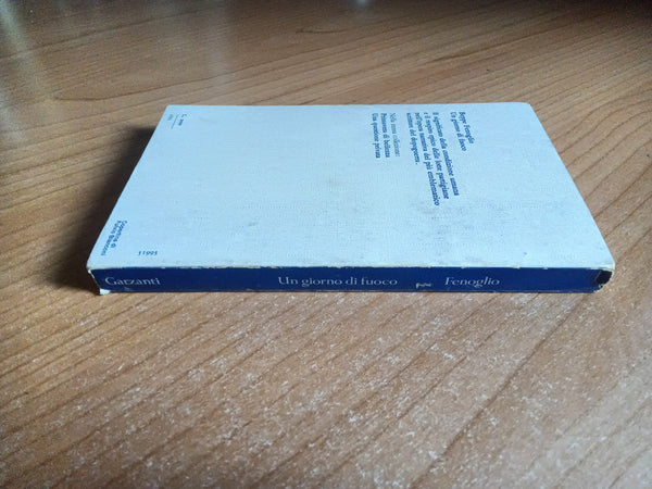 Un giorno di fuoco | Beppe Fenoglio - Garzanti
