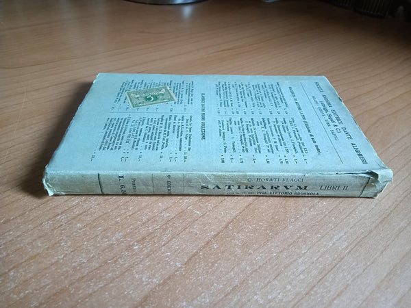 Satirarum. Libri II | Q. Horati Flacci