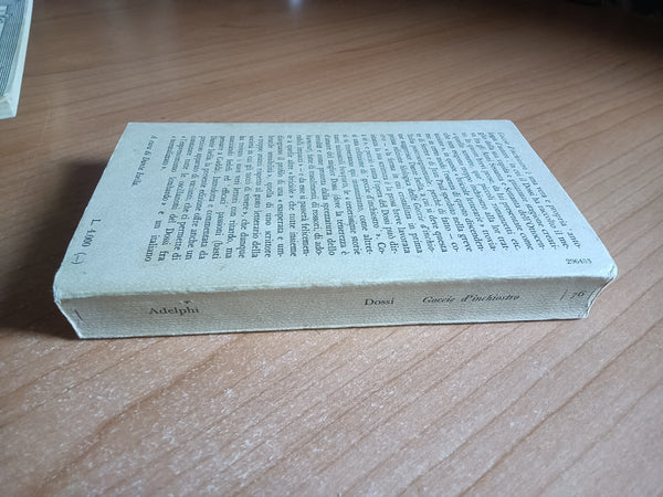 Goccie d’inchiostro | Carlo Dossi - Adelphi