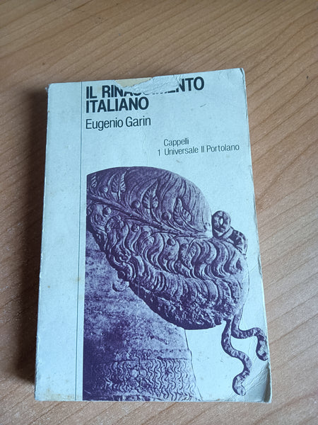 Il rinascimento italiano | Eugenio Garin