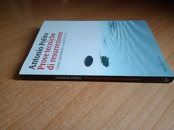 Prove tecniche di resurrezione. Come riprendersi la propria vita | Antonio Polito - Marsilio