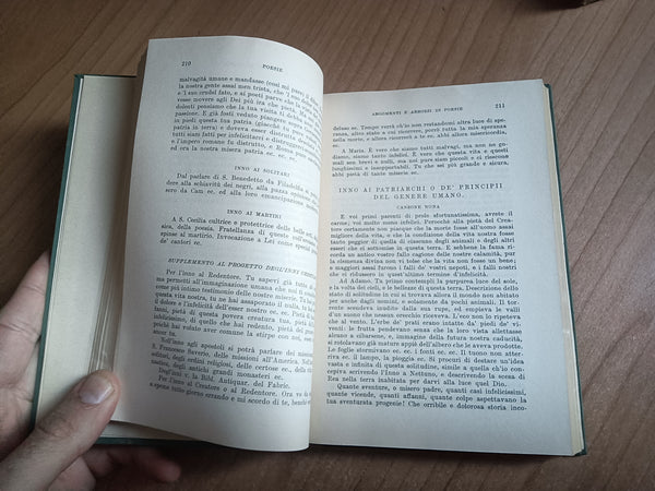 Poesie e prose, con un autografo, a cura di Siro Attilio Nulli | Giacomo Leopardi