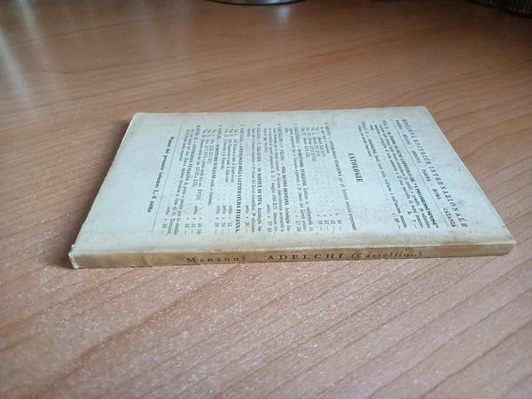 Adelchi | Alessandro Manzoni