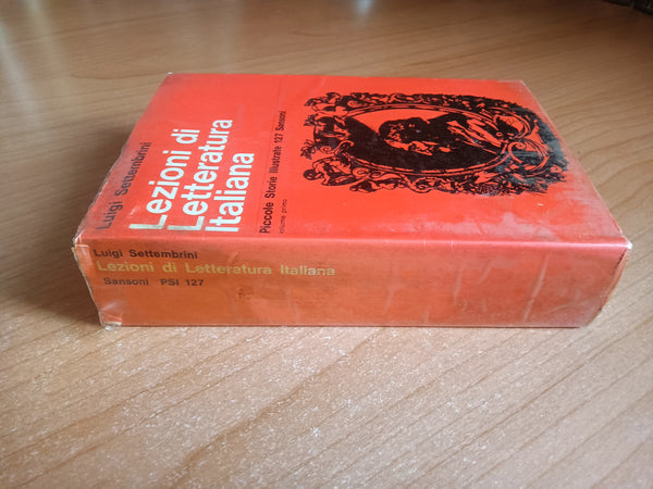 Lezioni di letteratura italiana Vol. I | Luigi Settembrini