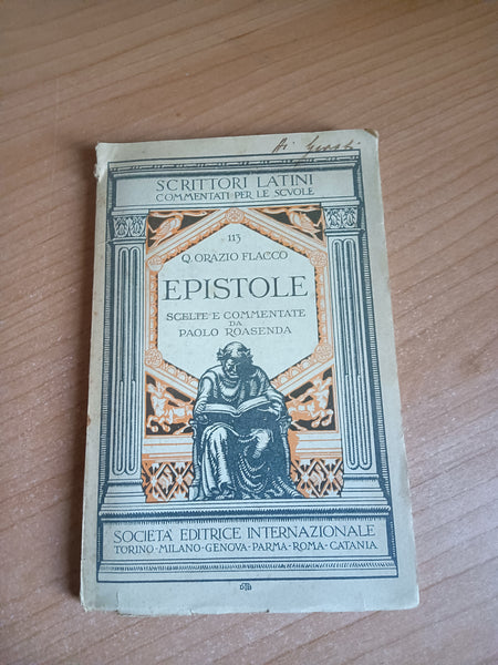 Epistole | Orazio Q. Flacco