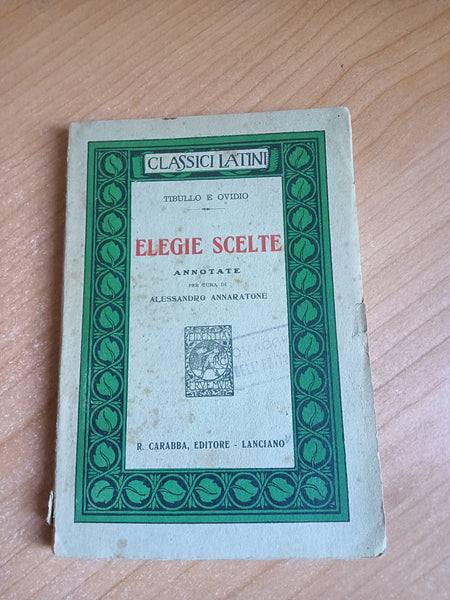 Elegie scelte | Ovidio