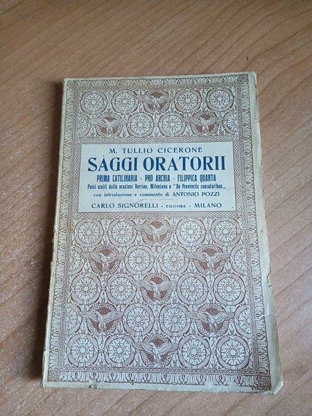 Saggi Oratorii | Marco Tullio Cicerone