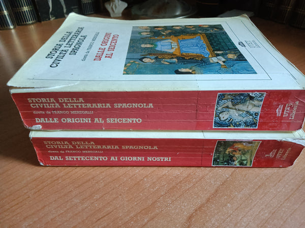 Storia della civiltà letteraria spagnola 2 Voll. Dalle origini al Seicento. Dal settecento ai giorni nostri | F. Meregalli, diretta da