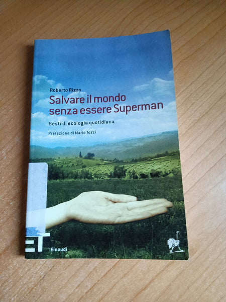 Salvare il mondo senza essere Superman | Roberto Rizzo - Einaudi