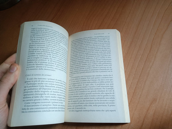 Il costo della democrazia eliminare sprechi, clientele e privilegi per riformare la politica | Cesare Salvi, Massimo Villone - Mondadori