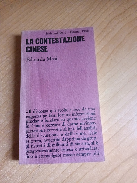La contestazione cinese | Edoarda Masi - Einaudi