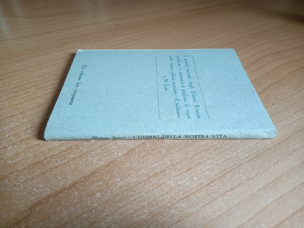 I giorni della nostra vita | Marina Sereni - Editori Riuniti