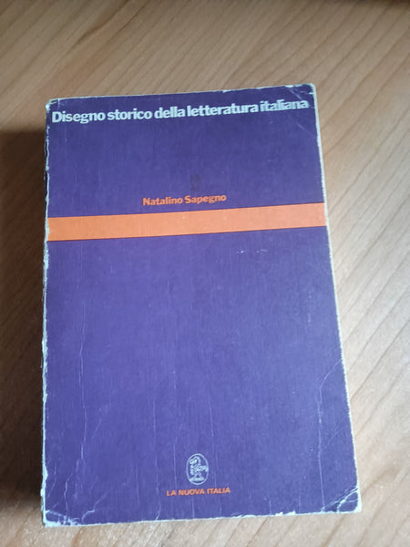 Disegno storico della letteratura italiana | Natalino Sapegno