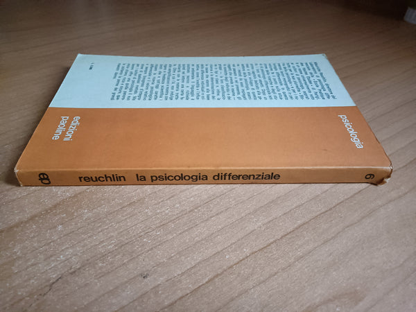 La psicologia differenziale | Maurice Reuchlin